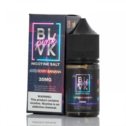 BLVK ICED BERRY BANANA SALT 30ML