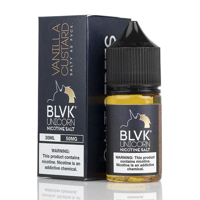 BLVK VANILLA CUSTARD NIC SALT