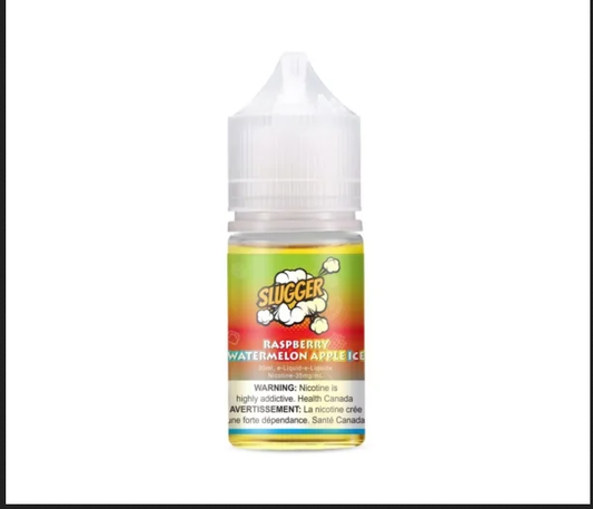 SLUGGER RASPBERRY WATERMELON APPLE ICE NIC SALT