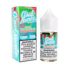 CLOUD NURDZ SOUR WATERMELON STRAWBERRY ICED NIC SALT
