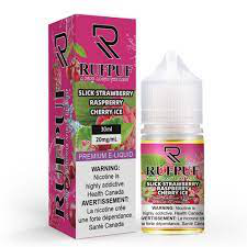 RUFPUF SLICK STRAWBERRY RASPBERRY CHERRY ICE SALT NICOTINE 30ML