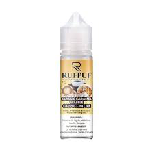 RUFPUF CLASSIC CARAMEL WAFFLE CAPPUCCINO ICE SALT NICOTINE 30ML