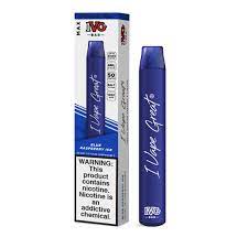 IVG BAR MAX BLUE RASPBERRY ICE DISPOSABLE VAPE 3000 PUFFS