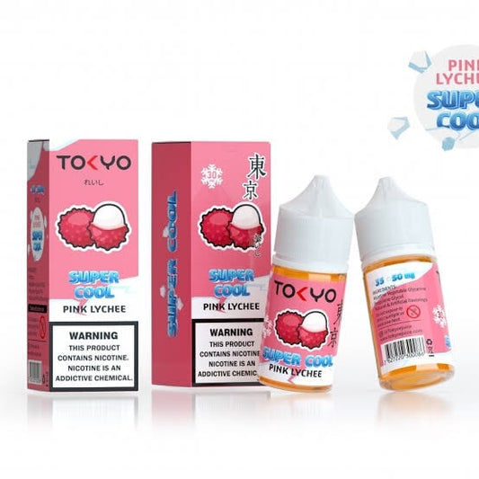 TOKYO SUPER COOL SERIES PINK LYCHEE ICE NIC SALT