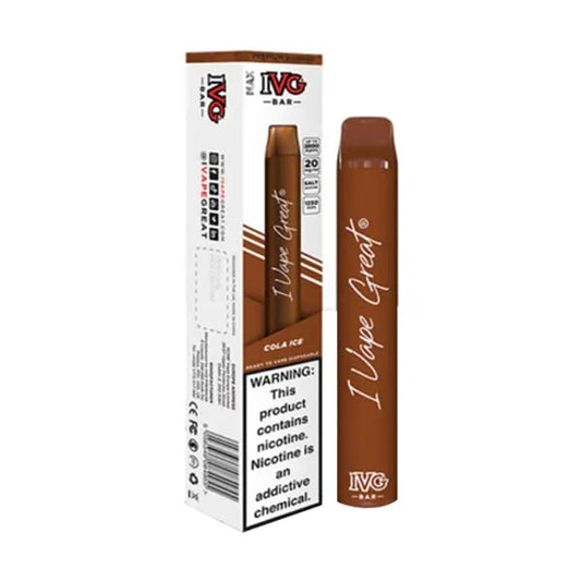 IVG MAX BAR COLA ICE 3000 PUFFS DISPOSABLE VAPE