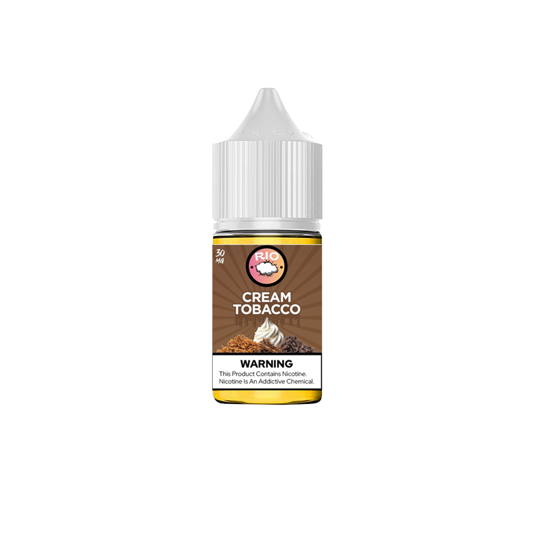 RIO SIGNATURE SERIES CREAM TOBACCO NIC SALT