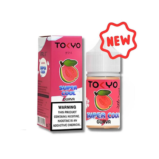 TOKYO SUPER COOL GUAVA ICE 30ML NIC SALT