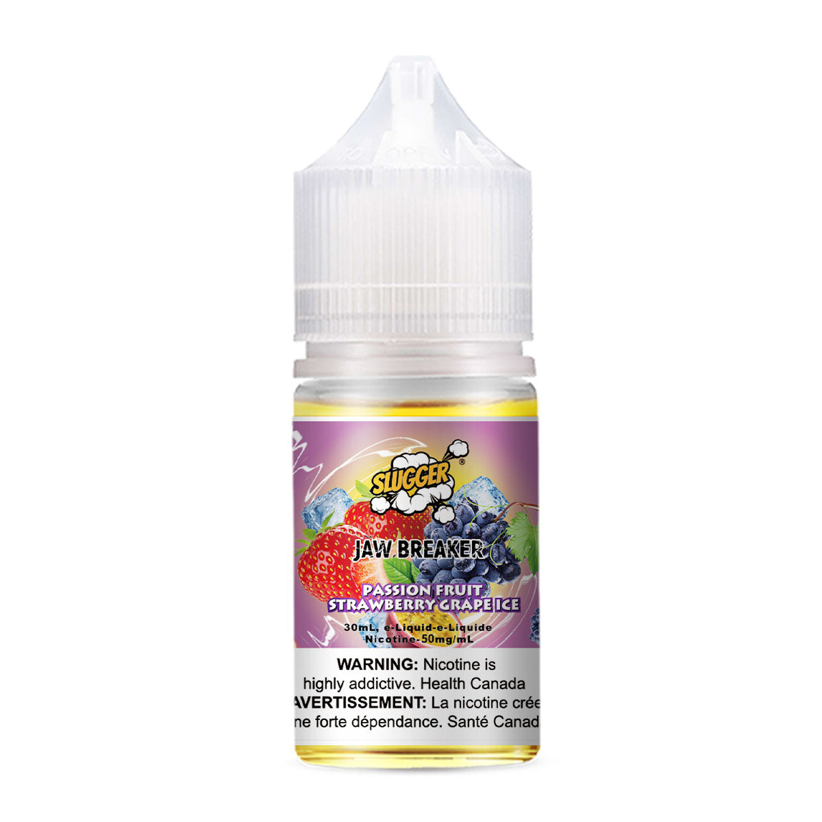 SLUGGER JAW BREAKER PASSION STRAWBERRY GRAPE ICE 35MG 30ML