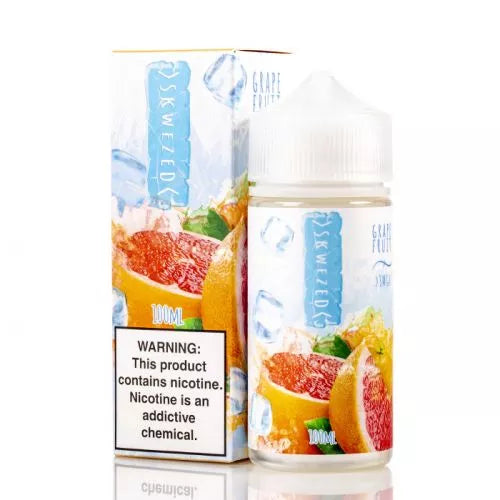 SKWEZED E-LIQUIDS GRAPEFRUIT ICE 100ML