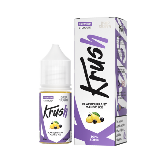 KRUSH BY DRIP DOWN BLACKCURRANT MANGO ICE 30ML
