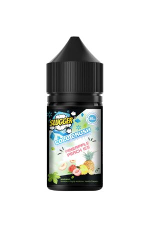 SLUGGER COLD CRUSH SERIES PINEAPPLE PEACH ICE 30ML SALT NIC