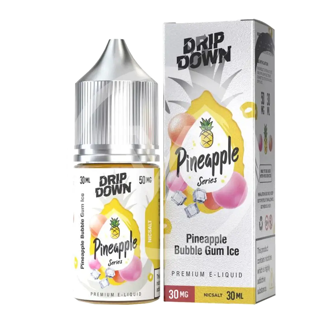 DRIP DOWN PINEAPPLE BUBBLEGUM ICE 30ML NIC SALT