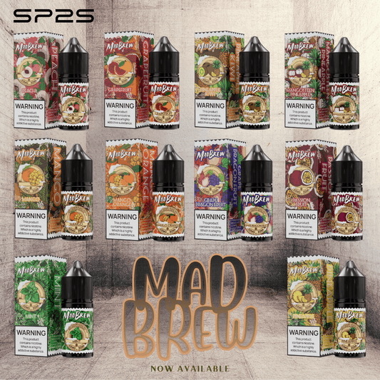 MAD BREW BY SP2S NIC SALT SERIES 30ML