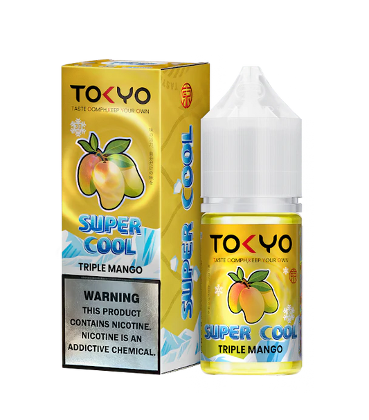 TOKYO SUPER COOL TRIPLE MANGO 30ML NIC SALT