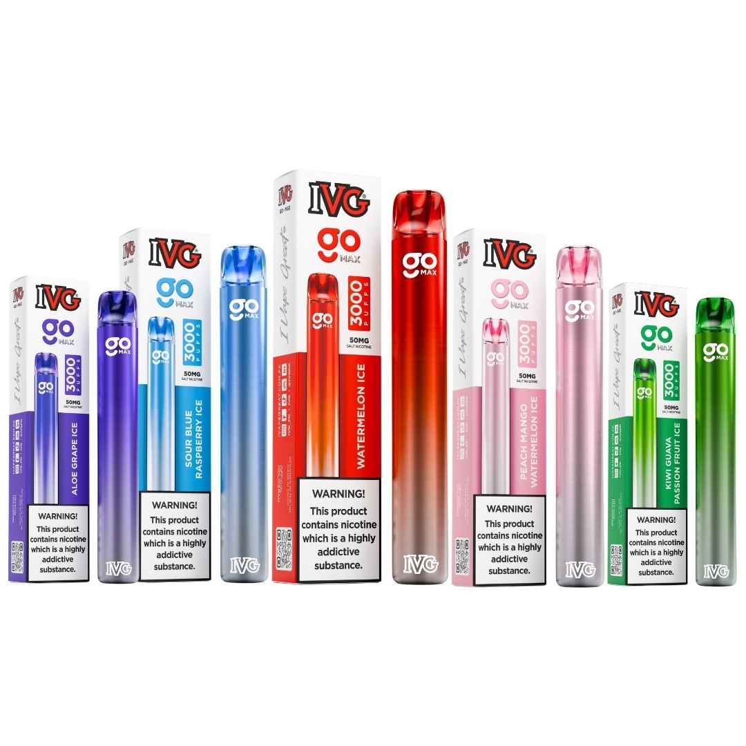 IVG GO MAX 3000 PUFFS DISPOSABLE 50MG