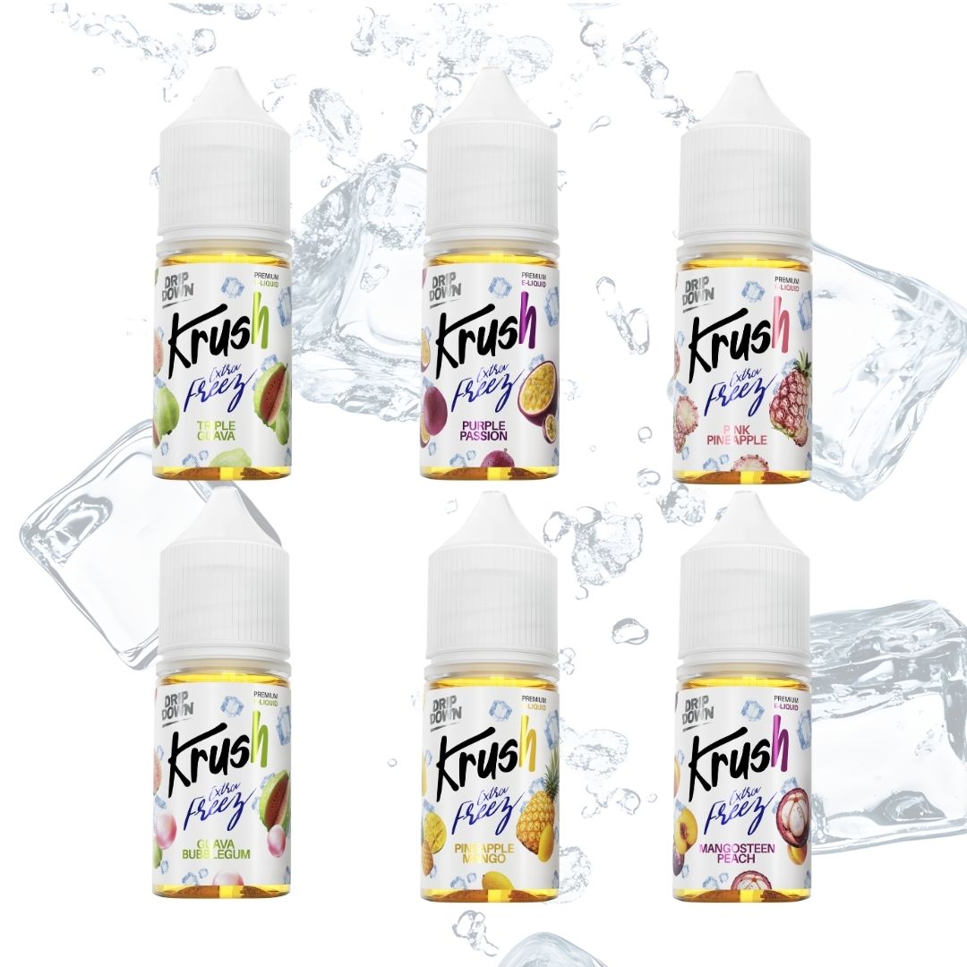 KRUSH BY DRIP DOWN EXTRA FREEZE 30ML NIC SALTS