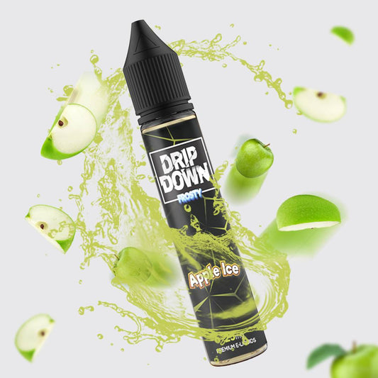 DRIP DOWN APPLE ICE NIC SALT