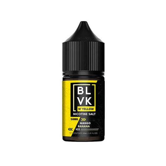 BLVK N-YELLOW MANGO BANANA ICE SALT 30ML