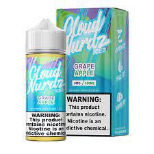 CLOUD NURDZ GRAPE APPLE ICED