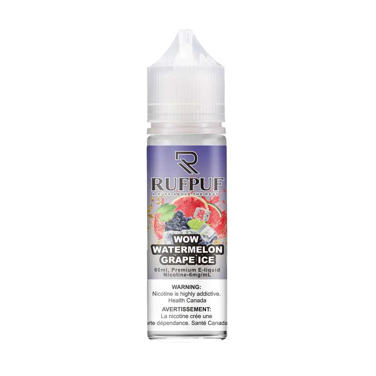 RUFPUF WOW WATERMELON GRAPE ICE 60ML