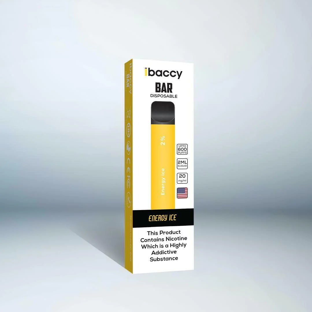 IBACCY BAR DISPOSABLE 600 PUFFS