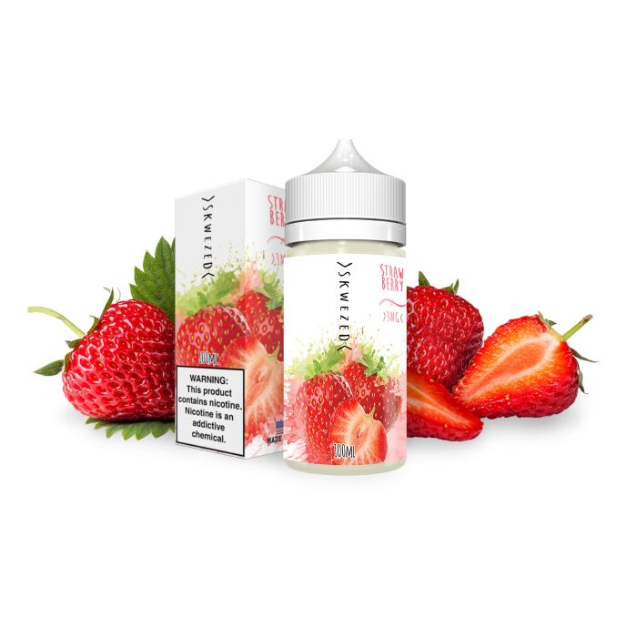 SKWEZED E-JUICE STRAWBERRY ICED 100ML