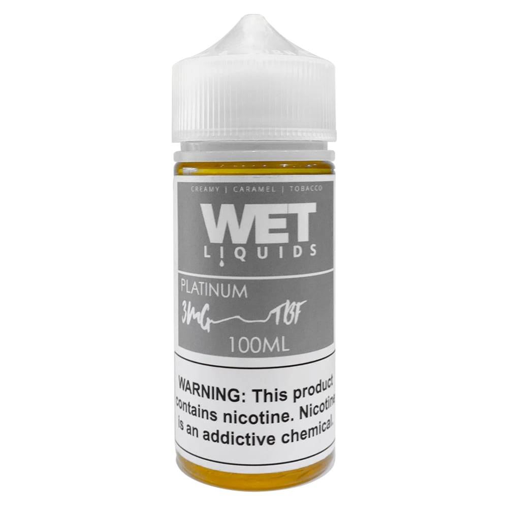 WET LIQUIDS PLATINUM NIC SALT