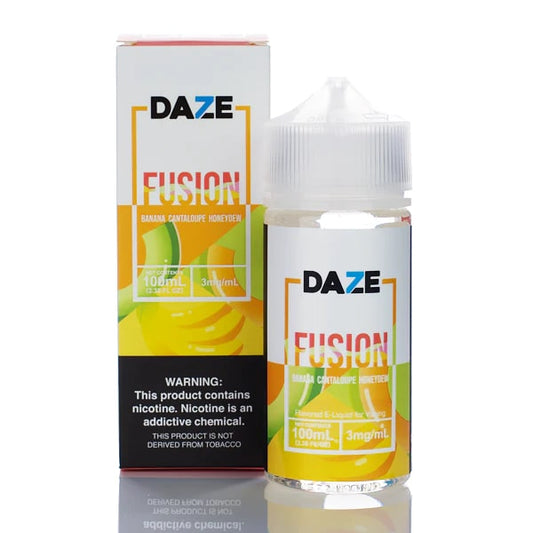 DAZE FUSION BANANA CANTALOUPE HONEYDEW 100ML