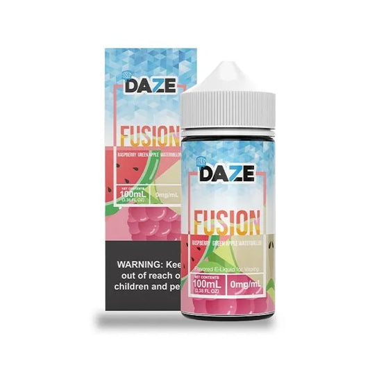 DAZE FUSION RASPBERRY GREEN APPLE WATERMELON 100ML