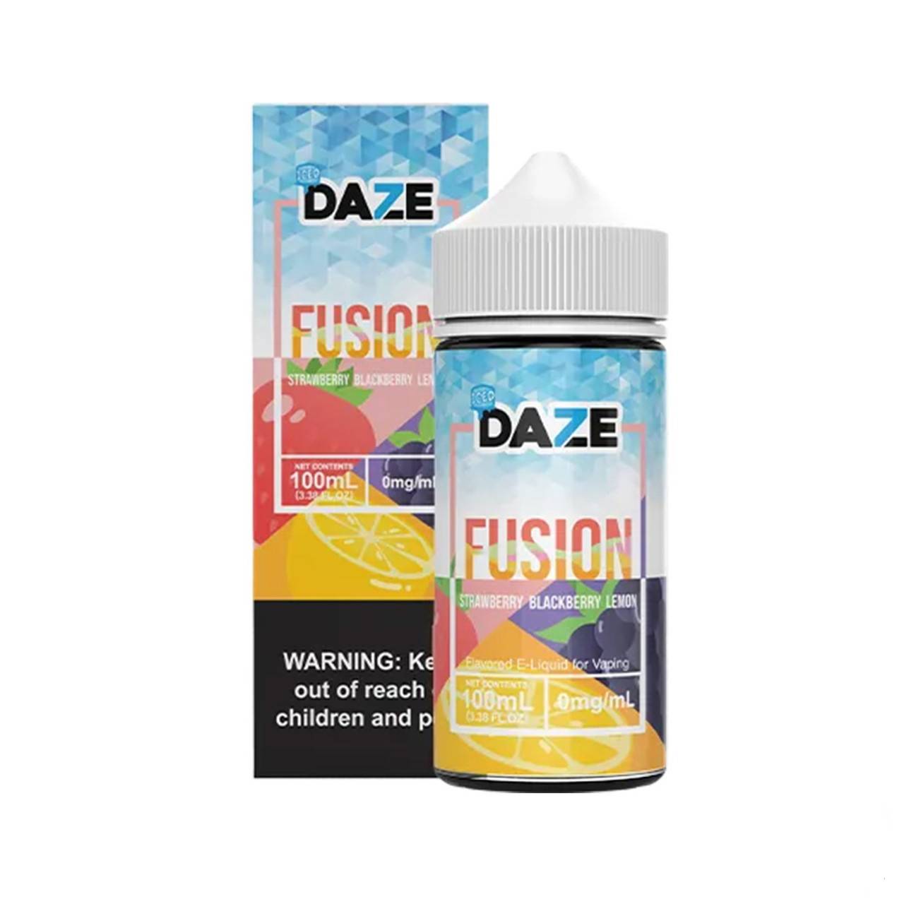 DAZE FUSION STRAWBERRY BLACKBERRY LEMON 100ML