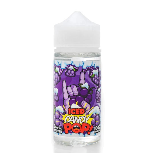 POP VAPORS ICED GRAPE 100ML