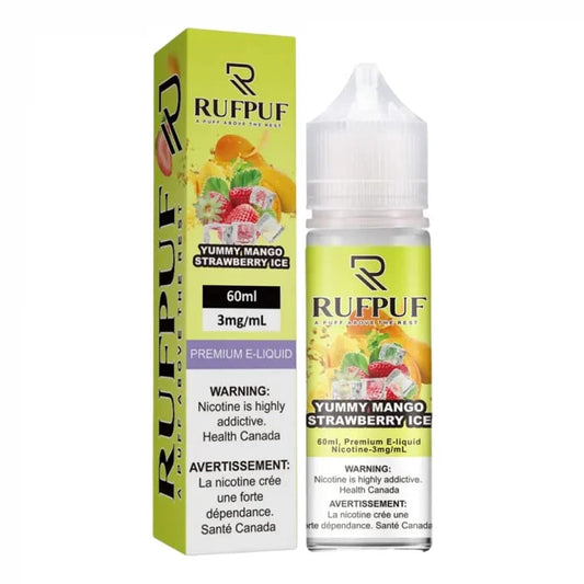 RUFPUF YUMMY, MANGO STRAWBERRY ICE 60ML