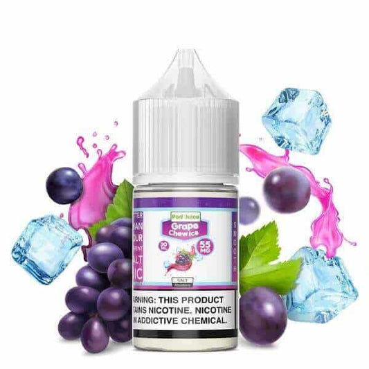 POD JUICE GRAPE CHEW FREEZE NIC SALT