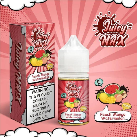 JUICY MAX PEACH MANGO WATERMELON ICE NIC SALT