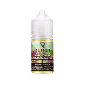 RUFPUF EXOTIC SERIES KIWI PASSIONFRUIT GUAVA ICE NIC SALT 30ML