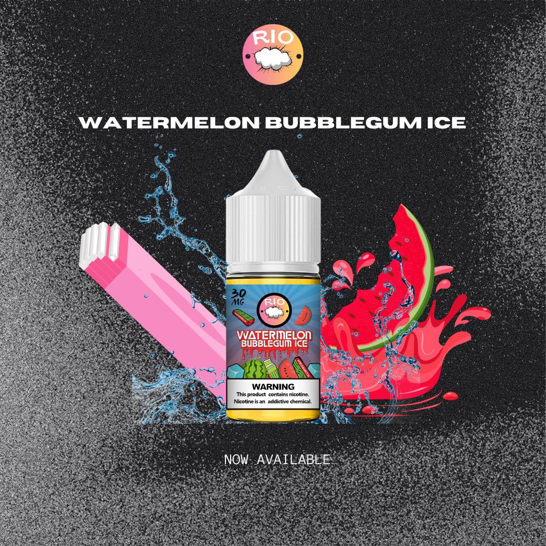 RIO WATERMELON BUBBLEGUM ICE SALT NICOTINE 30ML