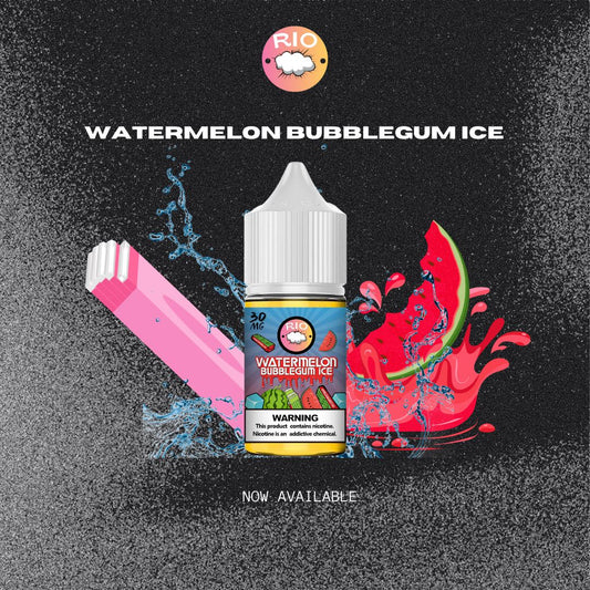 RIO WATERMELON BUBBLEGUM ICE SALT NICOTINE 30ML