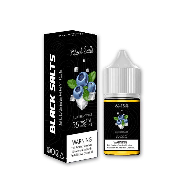 BLACK SALTS BLUEBERRY ICE 30ML NIC SALT