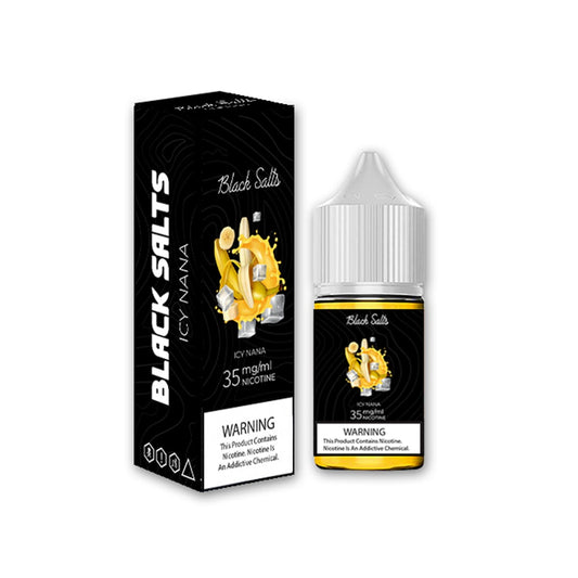 BLACK SALTS BANANA ICE 30ML NIC SALT