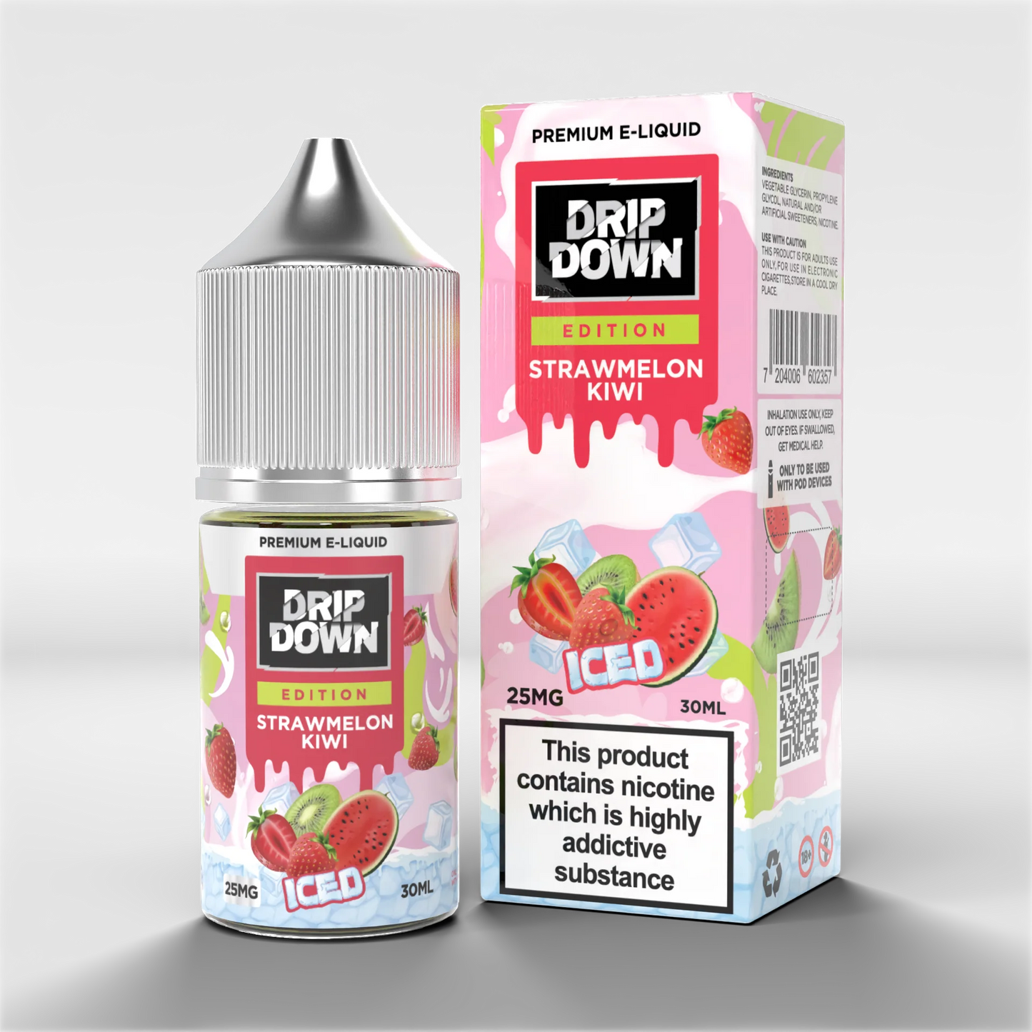 DRIP DOWN EDITION SERIES STRAW MELON KIWI ICED 30ML