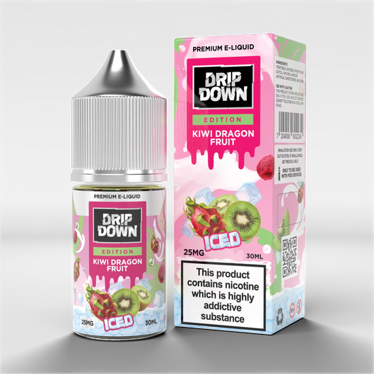 DRIP DOWN EDITION SERIES KIWI DRAGON FRUIT ICED 30ML