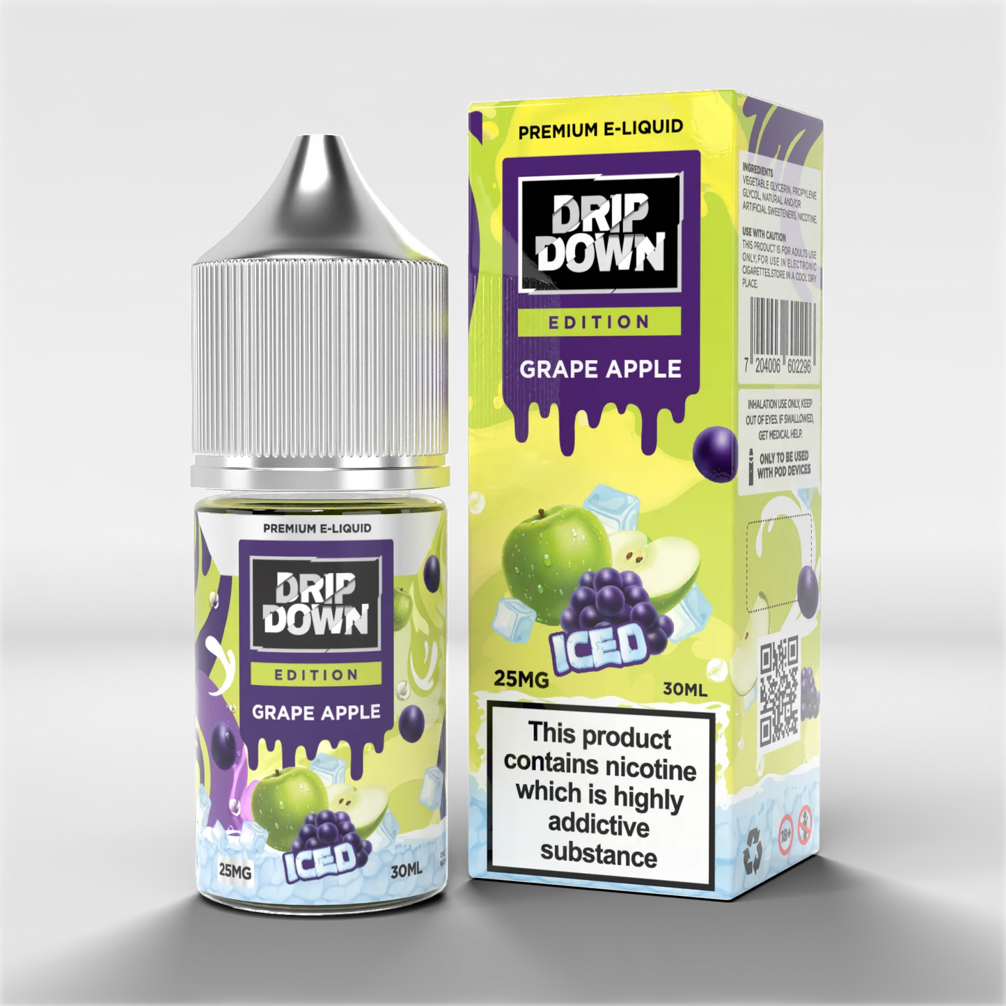 DRIP DOWN EDITION SERIES GRAPE APPLE ICED 30ML