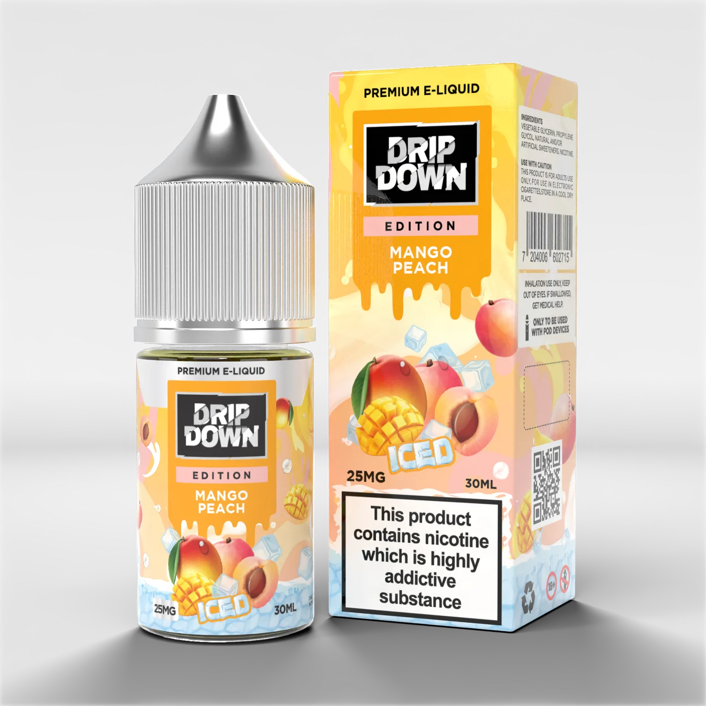 DRIP DOWN EDITION SERIES MANGO PEACH  ICED 30ML