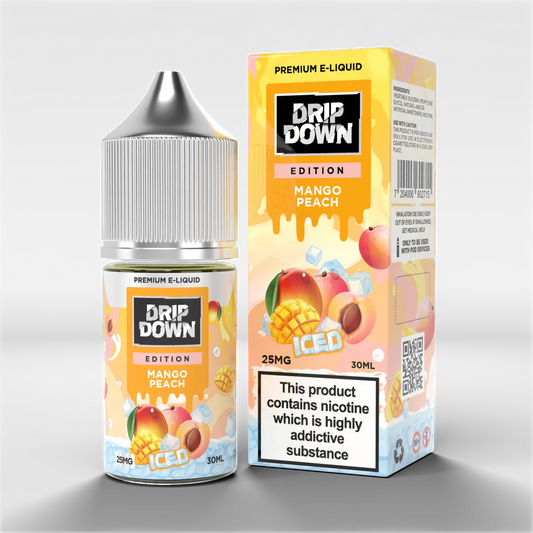 DRIP DOWN EDITION SERIES MANGO PEACH  ICED 30ML