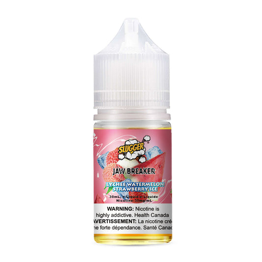 SLUGGER JAW BREAKER LYCHEE WATERMELON STRAWBERRY ICE  30ML