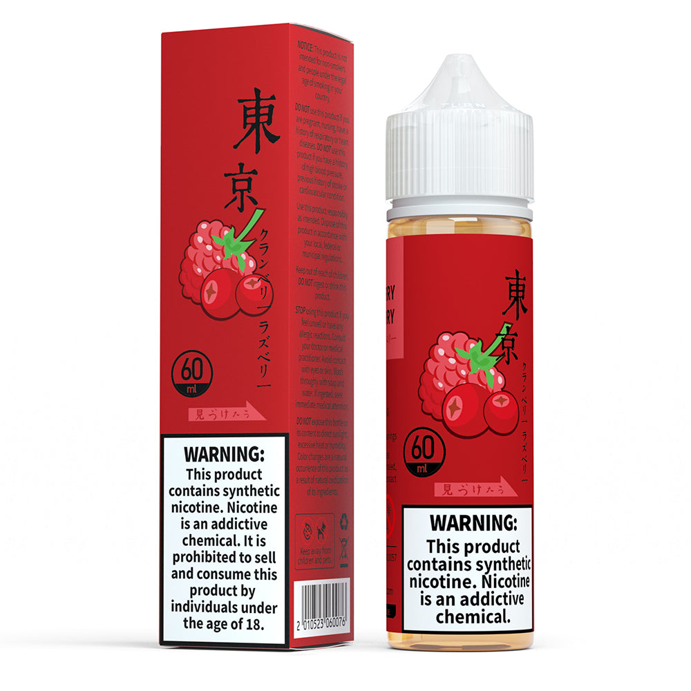 TOKYO ICED CRANBERRY RASPBERRY 60ML