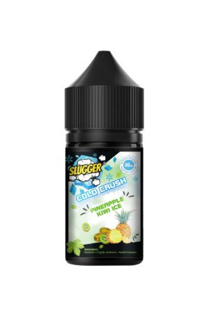 SLUGGER COLD CRUSH SERIES PINEAPPLE KIWI ICE 30MO NIC SALT
