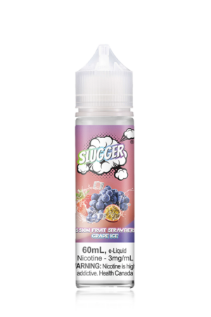 SLUGGER ELIQUID PASSIONFRUIT STRAWBERRY GRAPE ICE 60ML