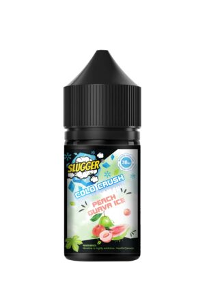 SLUGGER COLD CRUSH SERIES PEACH GUAVA 30ML NIC SALT