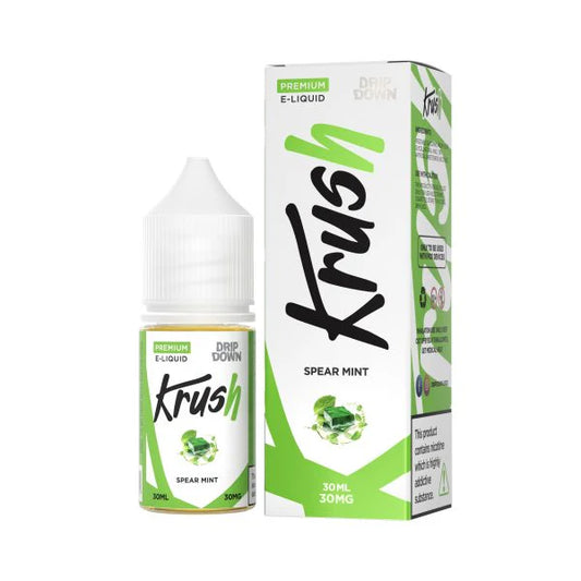KRUSH BY DRIP DOWN SPEARMINT ICE 30ML NIC SALT